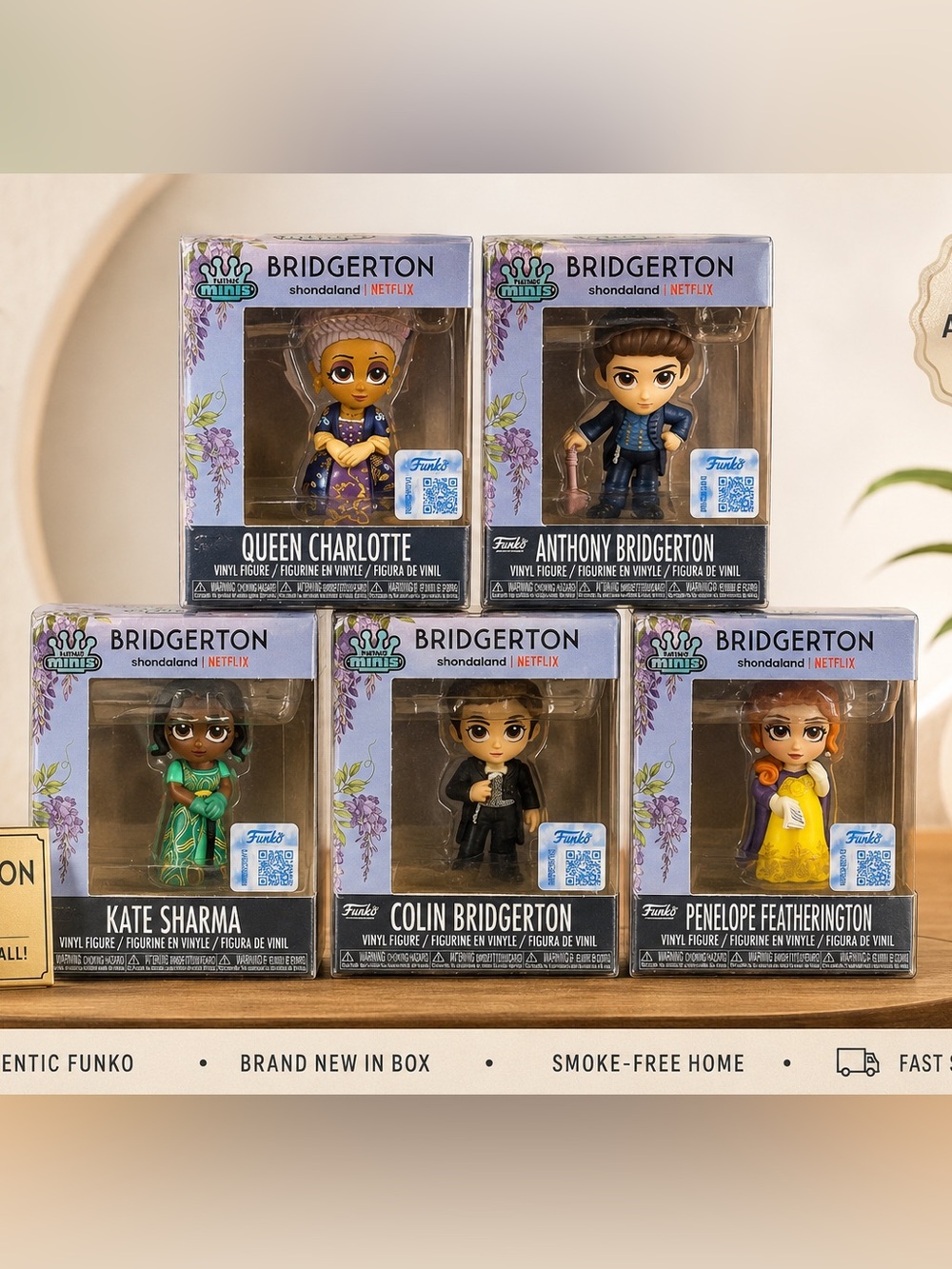 Bridgerton Funko Minis Complete Collection Set 💜👑